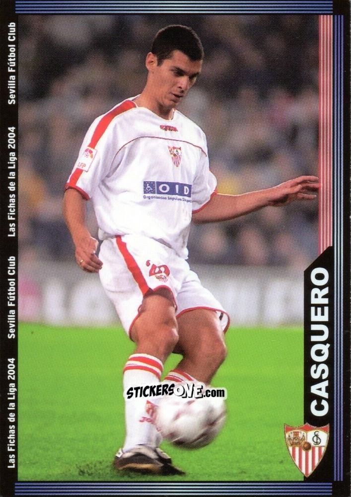 Sticker Casquero - Las Fichas De La Liga 2003-2004 n. 254 - Mundicromo