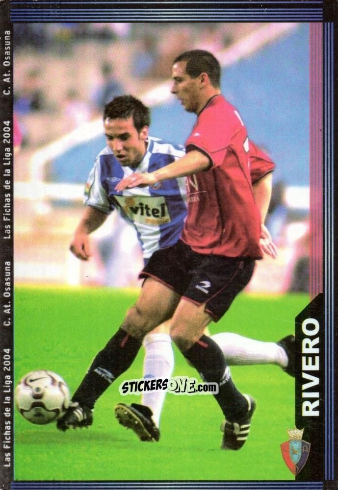 Cromo Rivero - Las Fichas De La Liga 2003-2004 n. 282 - Mundicromo