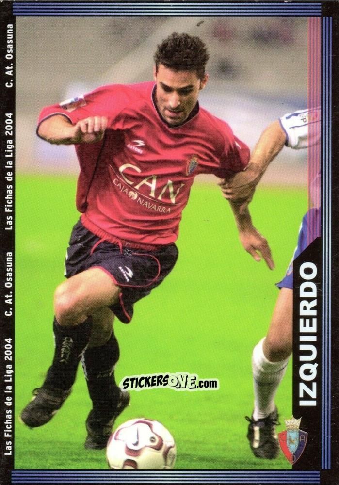 Cromo Izquierdo - Las Fichas De La Liga 2003-2004 n. 288 - Mundicromo