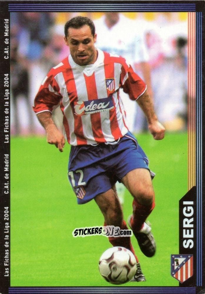Figurina Sergi - Las Fichas De La Liga 2003-2004 n. 307 - Mundicromo