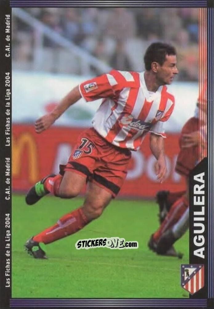 Sticker Aguilera - Las Fichas De La Liga 2003-2004 n. 308 - Mundicromo