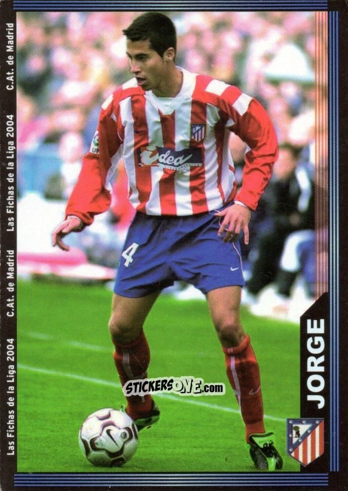 Cromo Jorge - Las Fichas De La Liga 2003-2004 n. 315 - Mundicromo