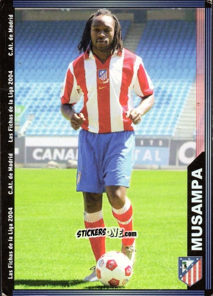 Cromo Musampa - Las Fichas De La Liga 2003-2004 n. 316 - Mundicromo