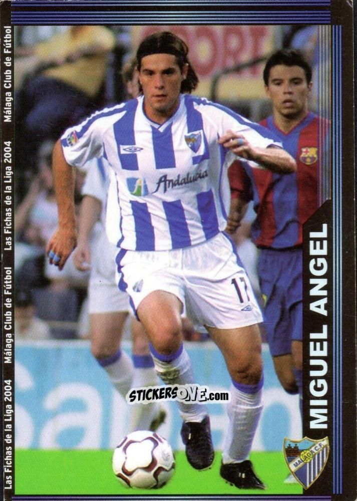 Sticker M.Angel - Las Fichas De La Liga 2003-2004 n. 334 - Mundicromo