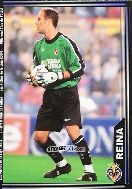 Sticker Reina - Las Fichas De La Liga 2003-2004 n. 382 - Mundicromo