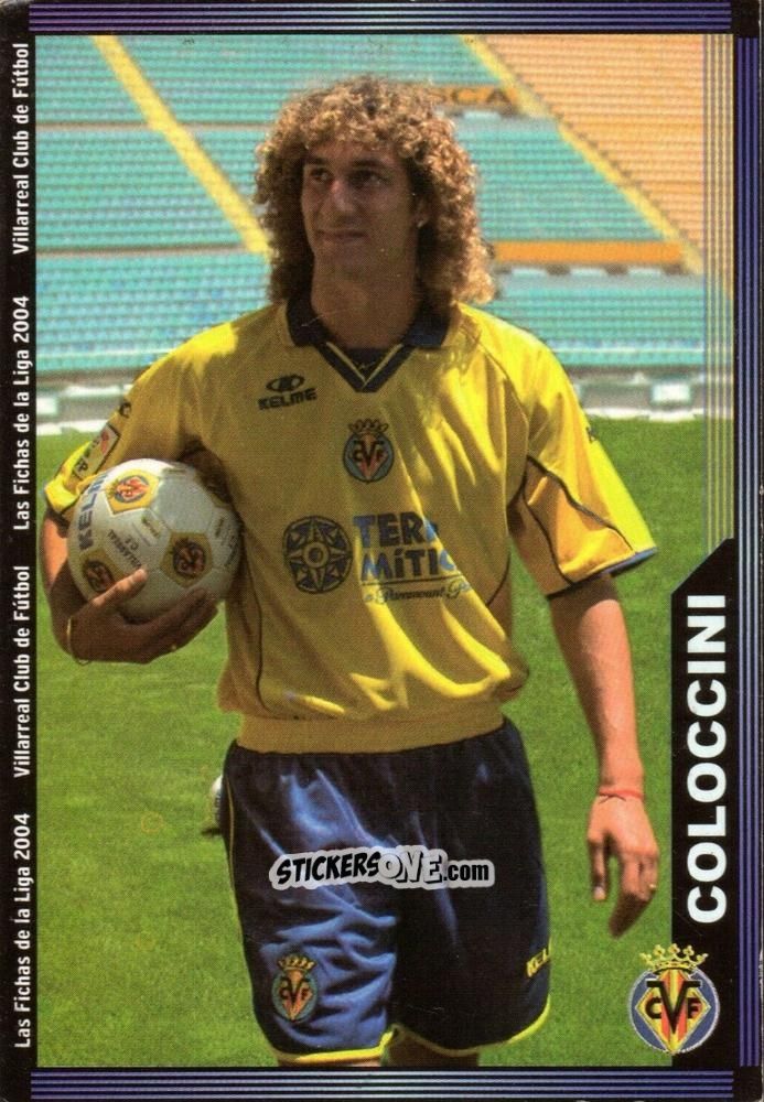 Sticker Coloccini - Las Fichas De La Liga 2003-2004 n. 385 - Mundicromo