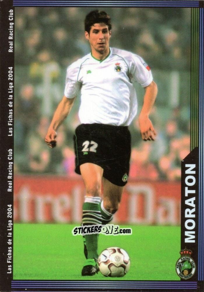 Cromo Moraton - Las Fichas De La Liga 2003-2004 n. 413 - Mundicromo