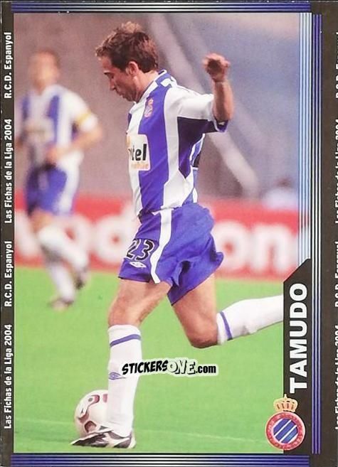 Sticker Tamudo - Las Fichas De La Liga 2003-2004 n. 454 - Mundicromo