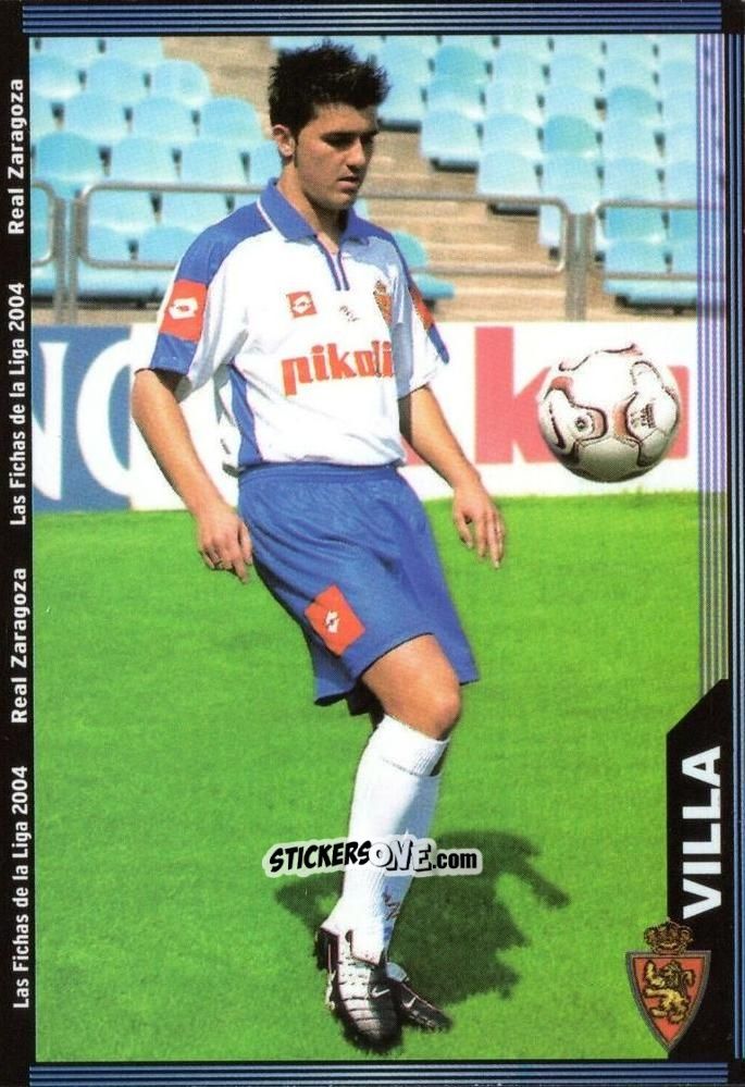 Cromo Villa - Las Fichas De La Liga 2003-2004 n. 499 - Mundicromo