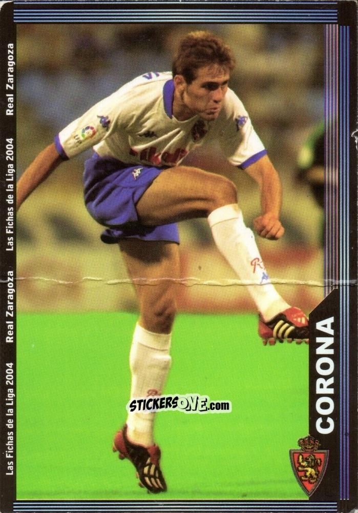 Sticker Corona - Las Fichas De La Liga 2003-2004 n. 504 - Mundicromo