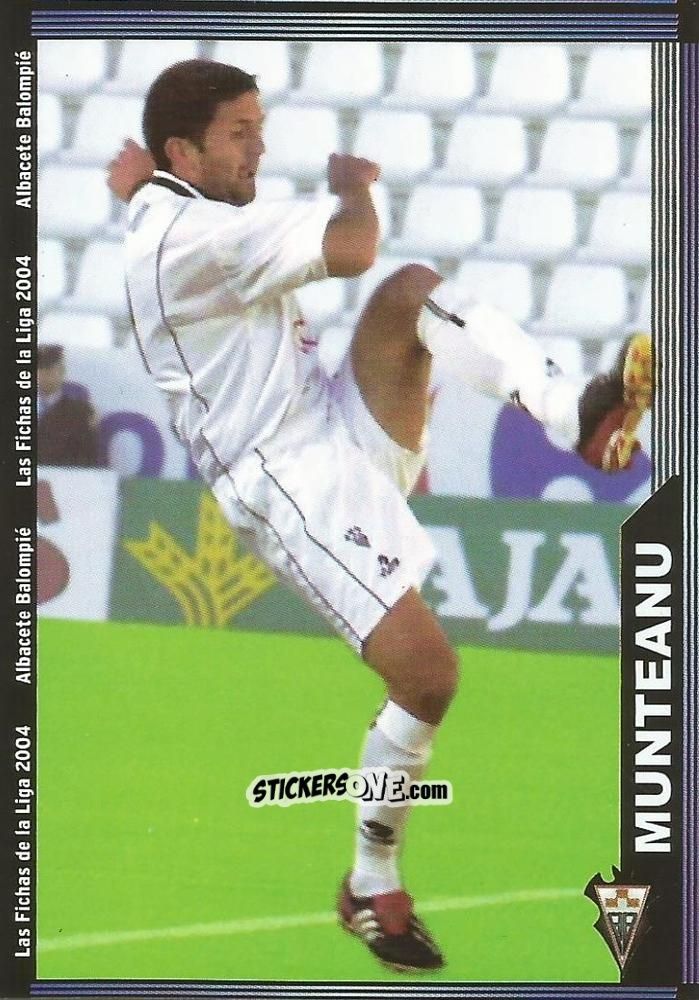 Sticker Munteanu - Las Fichas De La Liga 2003-2004 n. 521 - Mundicromo