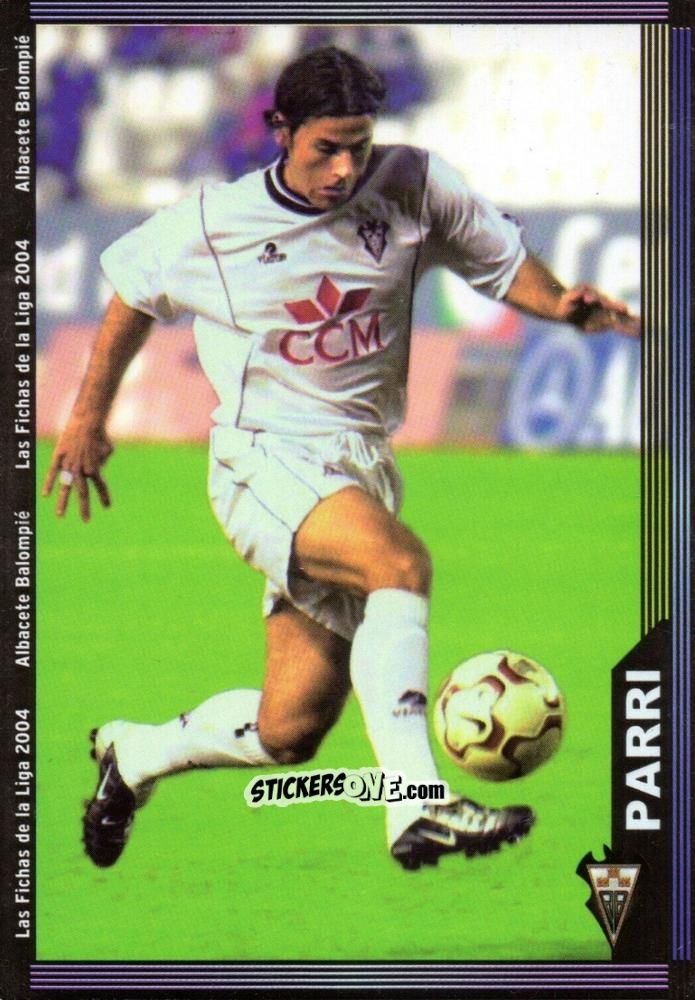 Sticker Parri - Las Fichas De La Liga 2003-2004 n. 533 - Mundicromo