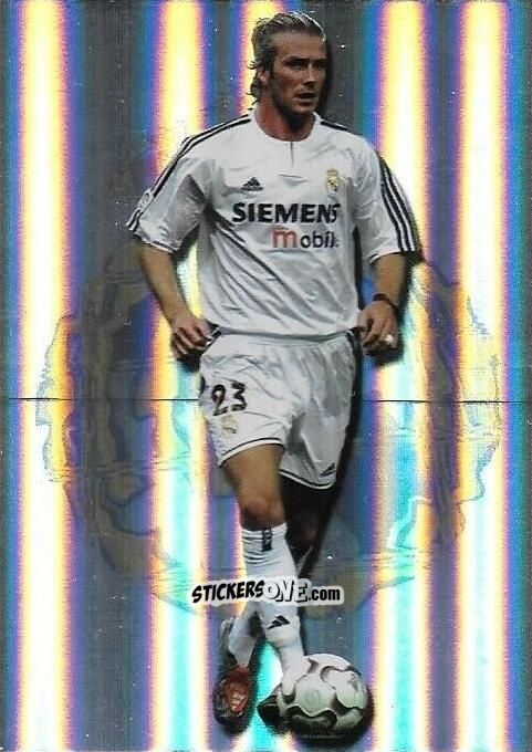 Sticker Beckham - Las Fichas De La Liga 2003-2004 n. 588 - Mundicromo