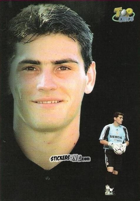 Sticker Casillas - Las Fichas De La Liga 2003-2004 n. 611 - Mundicromo