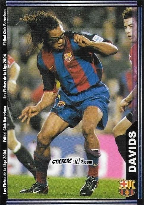 Sticker Davids - Las Fichas De La Liga 2003-2004 n. 726 - Mundicromo