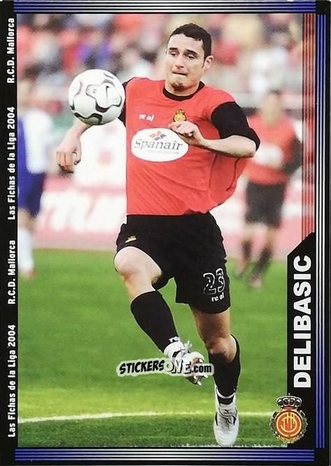 Sticker Delibasic - Las Fichas De La Liga 2003-2004 n. 734 - Mundicromo