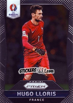 Sticker Hugo Lloris - UEFA Euro 2016 Prizm n. 1 - Panini