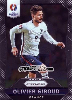 Sticker Olivier Giroud - UEFA Euro 2016 Prizm n. 7 - Panini