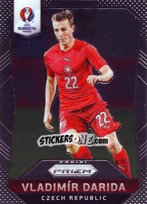 Sticker Vladimir Darida - UEFA Euro 2016 Prizm n. 14 - Panini