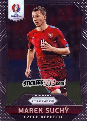 Figurina Marek Suchy - UEFA Euro 2016 Prizm - Panini