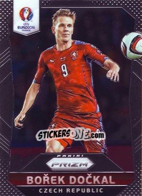 Cromo Borek Dockal - UEFA Euro 2016 Prizm n. 16 - Panini