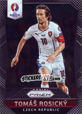 Sticker Tomas Rosicky - UEFA Euro 2016 Prizm n. 17 - Panini