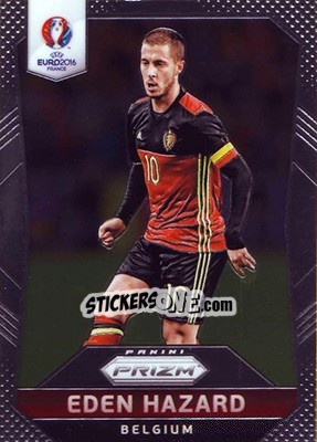 Sticker Eden Hazard - UEFA Euro 2016 Prizm n. 22 - Panini