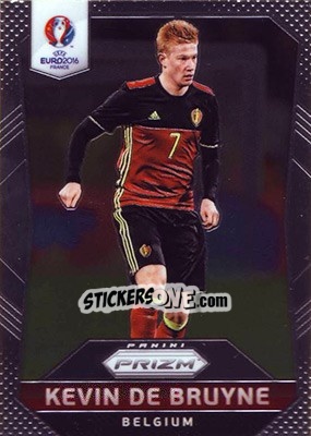 Sticker Kevin De Bruyne - UEFA Euro 2016 Prizm n. 23 - Panini