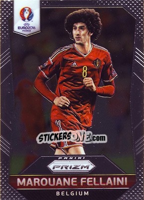 Sticker Marouane Fellaini - UEFA Euro 2016 Prizm n. 27 - Panini