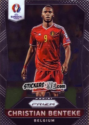Sticker Christian Benteke - UEFA Euro 2016 Prizm n. 31 - Panini
