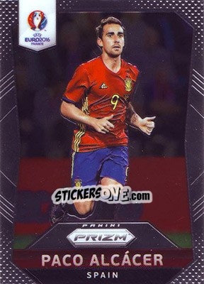 Sticker Paco Alcacer - UEFA Euro 2016 Prizm n. 36 - Panini