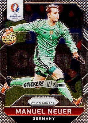 Sticker Manuel Neuer - UEFA Euro 2016 Prizm n. 44 - Panini