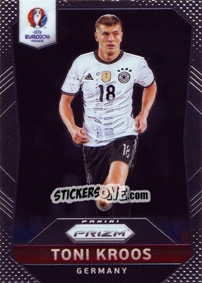 Sticker Toni Kroos - UEFA Euro 2016 Prizm n. 47 - Panini