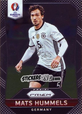 Figurina Mats Hummels - UEFA Euro 2016 Prizm - Panini