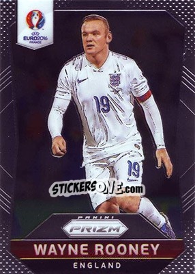 Sticker Wayne Rooney - UEFA Euro 2016 Prizm n. 55 - Panini