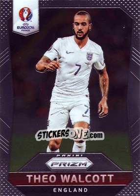 Sticker Theo Walcott - UEFA Euro 2016 Prizm - Panini