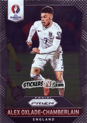 Sticker Alex Oxlade-Chamberlain - UEFA Euro 2016 Prizm n. 62 - Panini