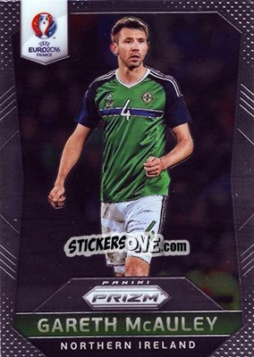 Sticker Gareth McAuley - UEFA Euro 2016 Prizm - Panini