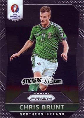 Sticker Chris Brunt - UEFA Euro 2016 Prizm n. 70 - Panini
