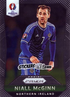 Sticker Niall McGinn - UEFA Euro 2016 Prizm n. 71 - Panini