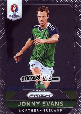 Sticker Jonny Evans - UEFA Euro 2016 Prizm n. 73 - Panini