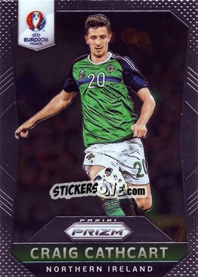 Sticker Craig Cathcart - UEFA Euro 2016 Prizm n. 75 - Panini