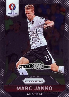 Figurina Marc Janko - UEFA Euro 2016 Prizm - Panini