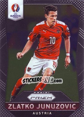 Sticker Zlatko Junuzovic - UEFA Euro 2016 Prizm n. 78 - Panini