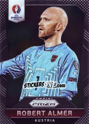 Sticker Robert Almer - UEFA Euro 2016 Prizm n. 82 - Panini