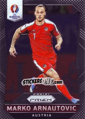 Sticker Marko Arnautovic - UEFA Euro 2016 Prizm - Panini