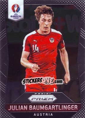 Sticker Julian Baumgartlinger - UEFA Euro 2016 Prizm n. 84 - Panini