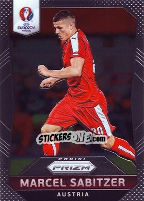 Sticker Marcel Sabitzer - UEFA Euro 2016 Prizm n. 85 - Panini