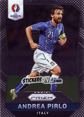 Sticker Andrea Pirlo - UEFA Euro 2016 Prizm n. 86 - Panini