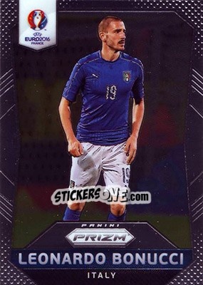 Cromo Leonardo Bonucci - UEFA Euro 2016 Prizm - Panini